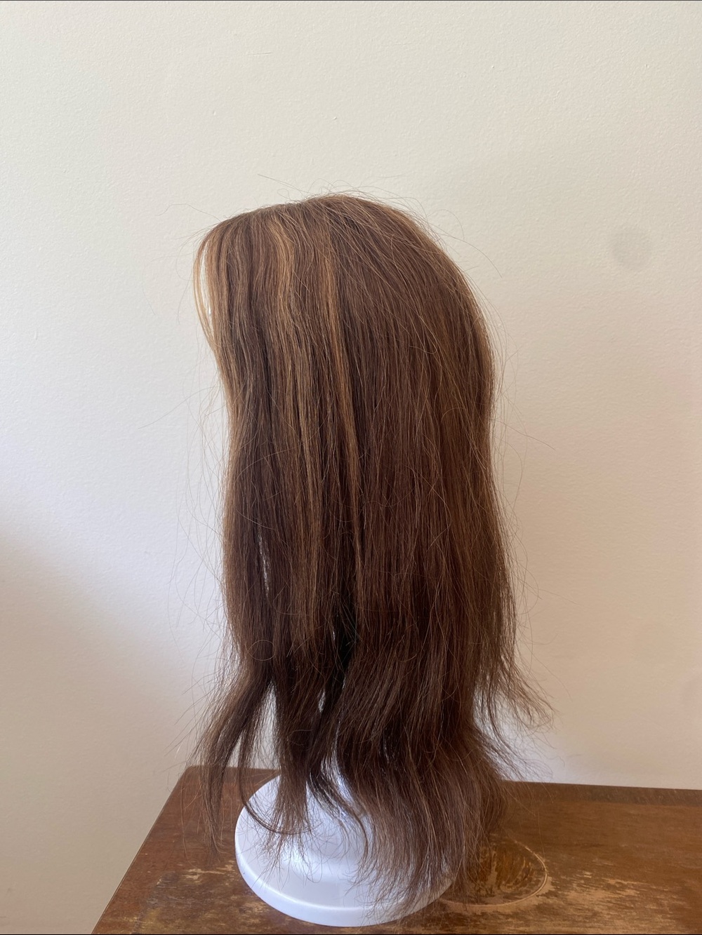 Uniwigs Courtney Human Hair Topper in Chocolate Caramel - Picture 3 of 6